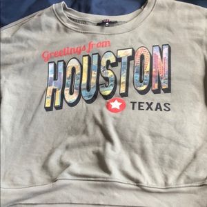 Army green Crew neck